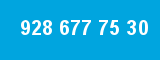928 677 75 30